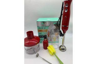Универсальный погружной блендер 6 в 1 Blender Set V-TEKK VO8514 3000W RED Set V-TEKK VO фото