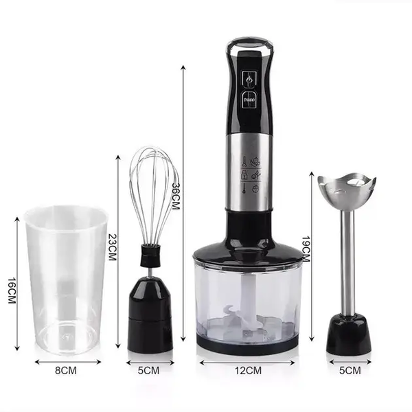 Блендер погружной 5в1 универсальный Blender Set VOLYX VO7319 1500W BLACK VO7319 фото