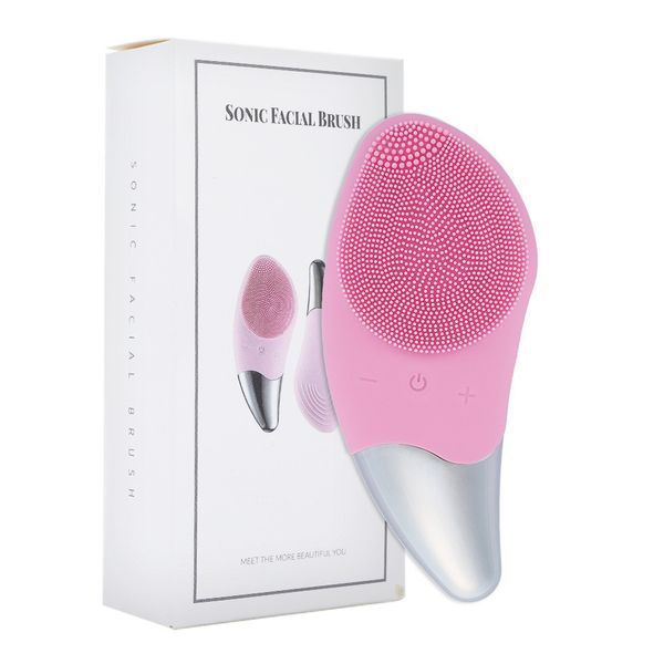 Міні-електрична щітка для обличчя sonic vibration cleanser 1623977388 фото