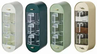 Настінний органайзер для спецій Spice organizer / Підвісний органайзер для круп / Органайзер для кухні Spice organizer фото