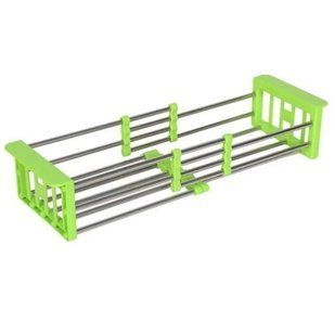 Многофункциональная складная кухонная полка Kitchen Drain Shelf Rack от 33см до 48см KitchenDrain фото