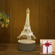 3D светильник-ночник &laquo;Эйфелева башня&raquo; 3D Creative Creative3D Вежа фото 1