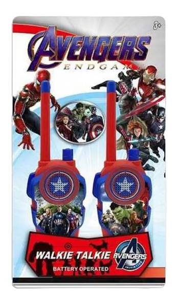 Дитяча рація на батарейках Walkie Talkie Avengers Набір 2 шт. Avengers фото