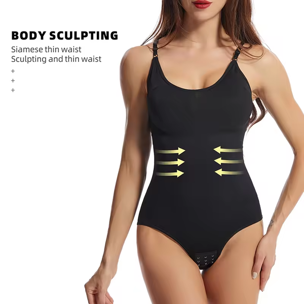 Комфортный корректирующий боди стягивает Body Shaper 223-72 фото