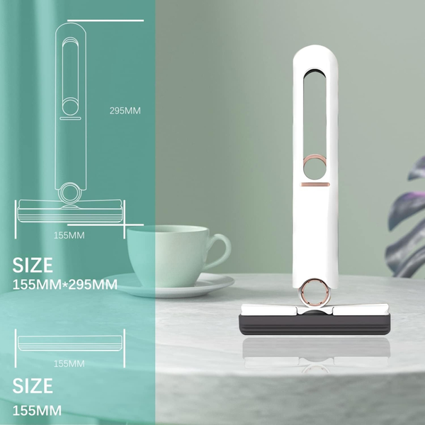 Портативная мини швабра MINI MOP с автоотжимом, легкая, для уборки дома, авто MINIMOP фото