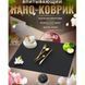 Коврик для сушки посуды, 40 см х 30 см х 0.4 см PVC mat (Синий, Бежевый, Серый) PVC mat фото 1