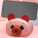 Лампа настольная на гибкой ножке с органайзером и подставкой телефона Quite Light Pig с точилкой (розовый, серый, зеленый, белый) LightPig фото 3