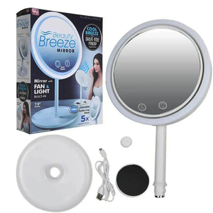 Дзеркало з LED-підсвіткою для макіяжу, Led Lighted BreezeMirror фото