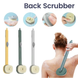 Щетка с длинной ручкой для душа с емкостью для моющего средства Body brush LY-588 фото 1