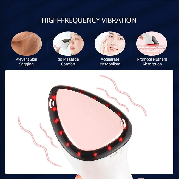 Увлажнитель-массажер Face Light Line Lifting Firming RF Beauty Instrument (отпаритель skin) (LY-76) LY-76 фото