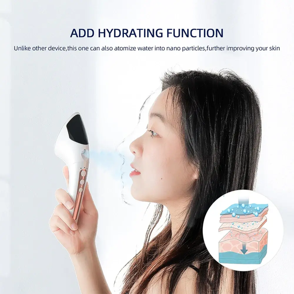 Увлажнитель-массажер Face Light Line Lifting Firming RF Beauty Instrument (отпаритель skin) (LY-76) LY-76 фото