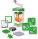 Овощерезка ручная Nicer Dicer 7в1 измельчитель для нарезки овощей и фруктов с насадками и контейнером NicerDicer7 фото 4