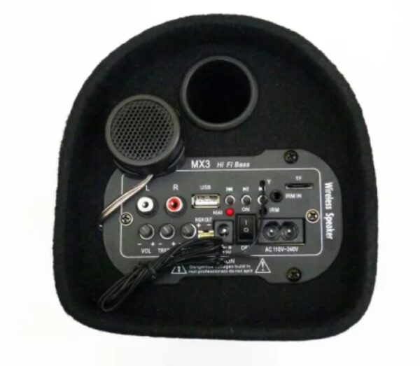 Активный сабвуфер для автомобиля 600Вт Car Subwoofer Speaker ZPX ZX-6SUB ZPX ZX-6SUB фото