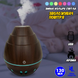Увлажнитель воздуха аромадифузор с подсветкой Humidifier RGB 7 цветов света, ультразвуковой 130 мл. RGB7 фото 1