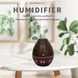 Увлажнитель воздуха аромадифузор с подсветкой Humidifier RGB 7 цветов света, ультразвуковой 130 мл. RGB7 фото 6
