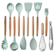 Набор кухонных принадлежностей Kitchen Set Бирюзовый 12 предметов Kitchen Set12 фото 1