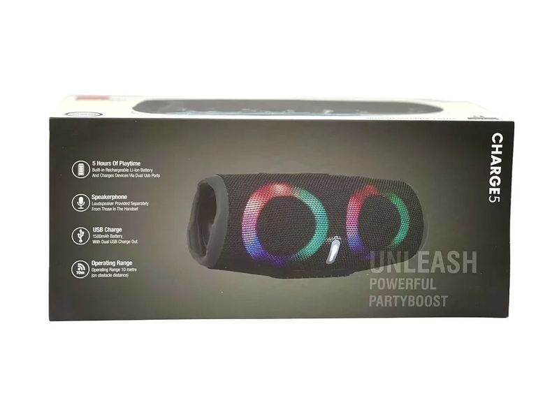 Минидинамик Bluetooth Charge-5 RGB B8 5 RGB B8 фото